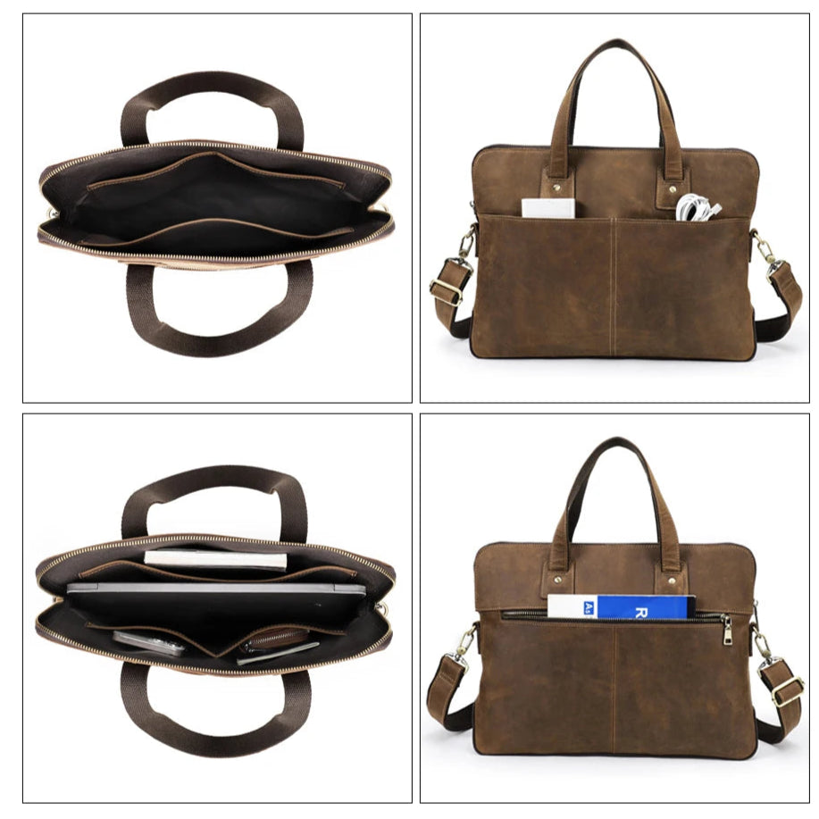 Sacoche Macbook en cuir personnalisable Nomad – 13" et 16"