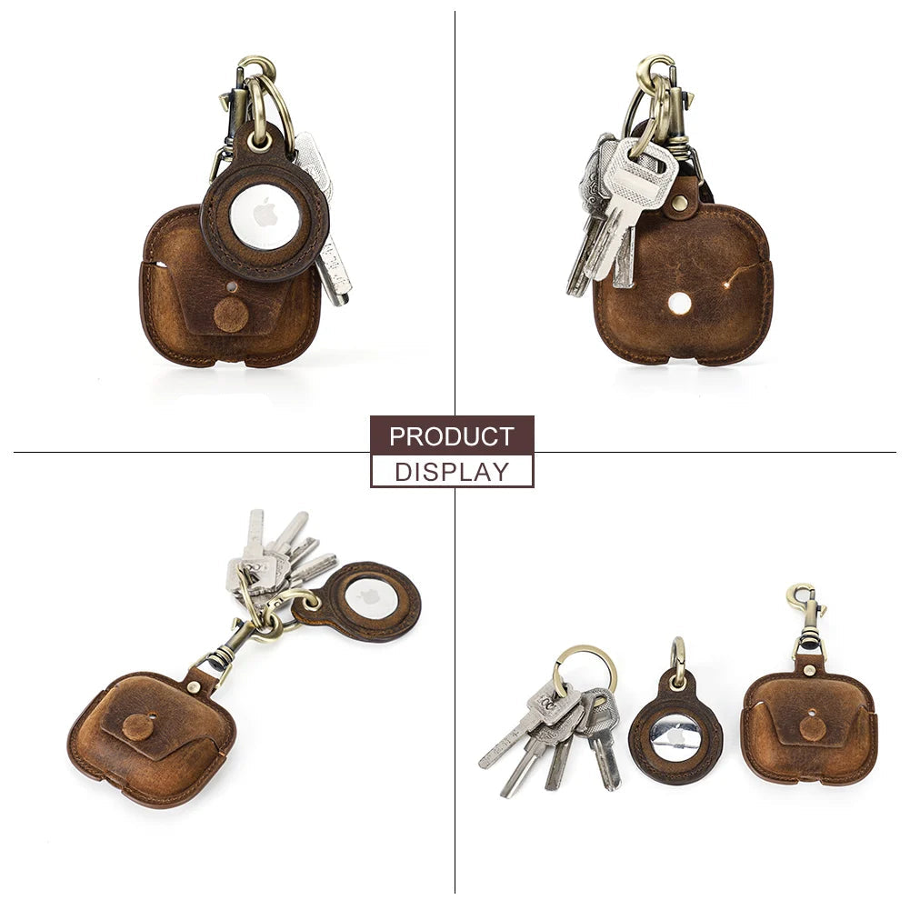 Étui AirPods 3 et Airtag avec Porte-Clé