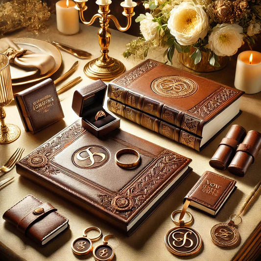 Un mariage chic et personnalisé : les meilleurs accessoires en cuir pour les invités et mariés