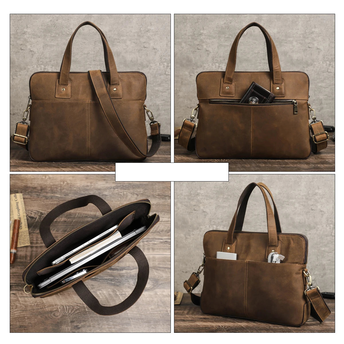 Sacoche Macbook en cuir personnalisable Nomad – 13" et 16"