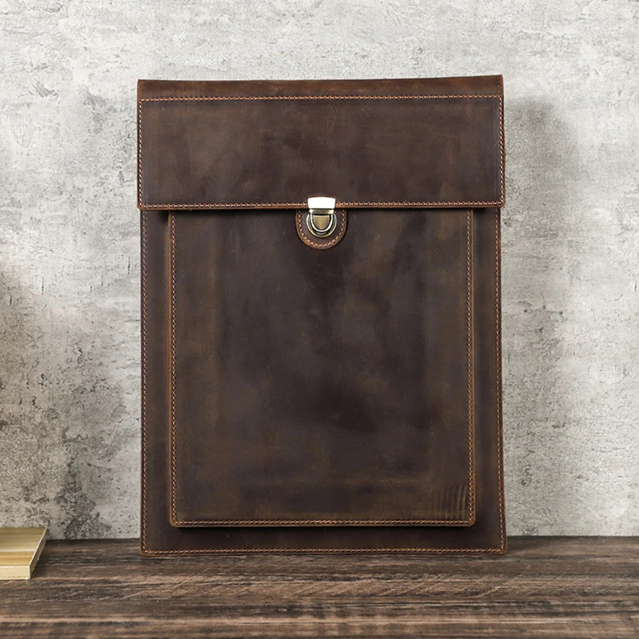 Étui en Cuir pour Ordinateur Portable et Tablette