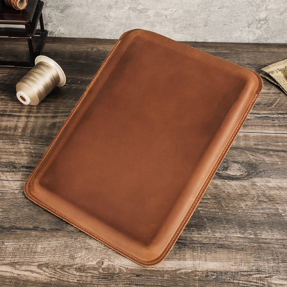 Étui en cuir pour MacBook Air et MacBook Pro marron2
